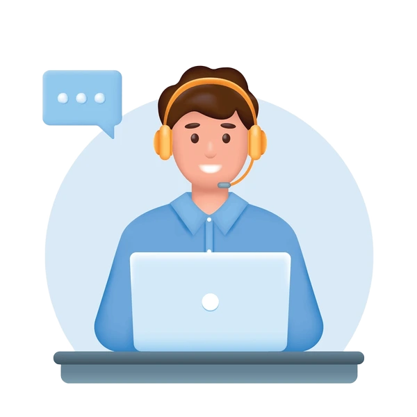 Customer service illustration